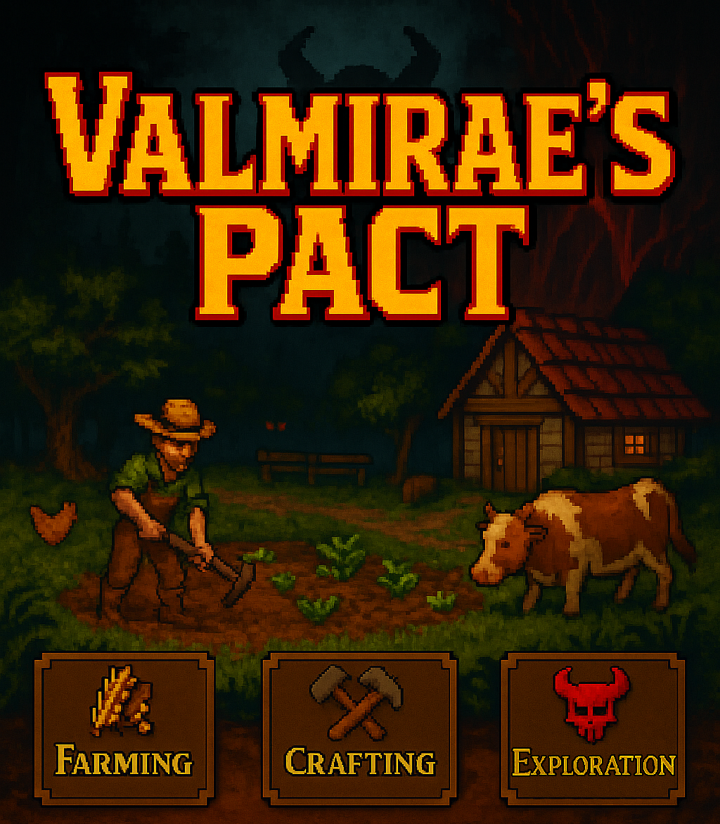 Valmirae's Pact – game logo